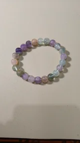 Feather Fluorite Bracelet