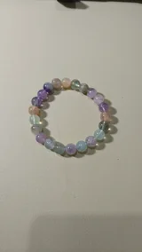 Feather Fluorite Bracelet