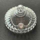 Rose Quartz Full-Pavé Adjustable Bracelet
